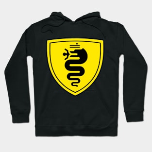 Velocity Viper: The Circuit's Strike Hoodie